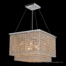 2017 Moderne produit conduit pendentif lampe lustres led cristal lumière pour la maison hôtel restaurant